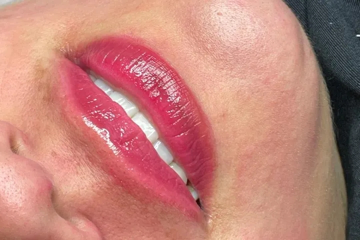 Micropigmentação Labial: resultado feito pela Júlia